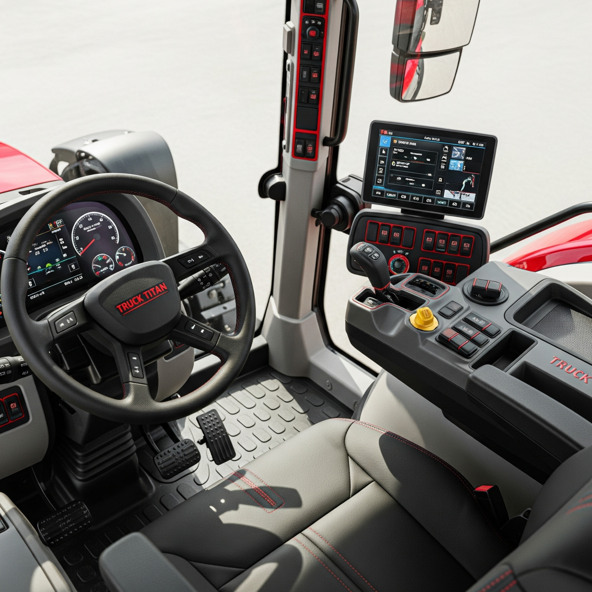 Traktor Innenraumreinigung – Truck Titan Schweiz