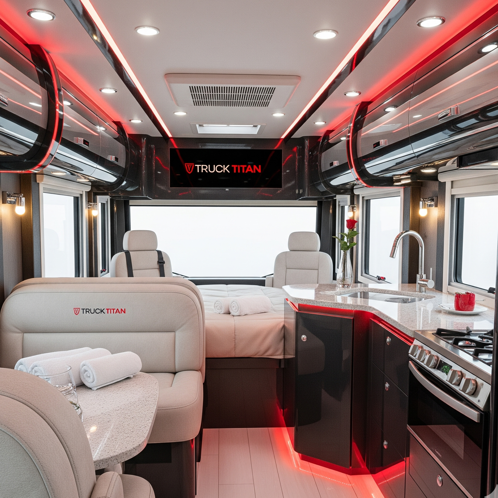 Innenreinigung Wohnmobil – Truck Titan Schweiz