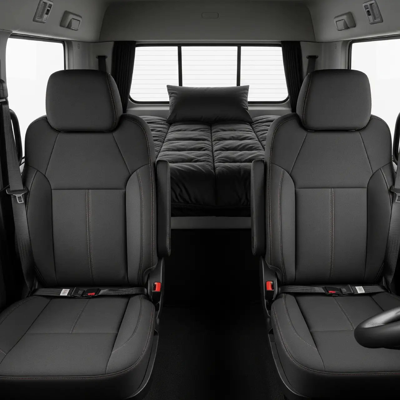 LKW-Sitze und Kabinenbett tipptopp mit Vacuum-Lines – Truck Titan, mobile Tiefenreinigung.